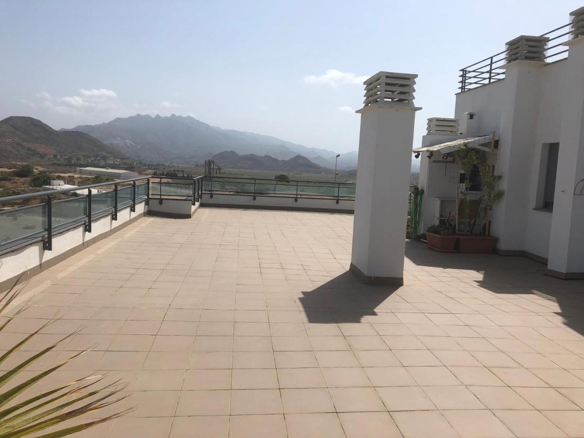 Ferienwohnung Atico Pinar De Garrucha Con Vistas Al Mar-Gran Terraza Exterior foto