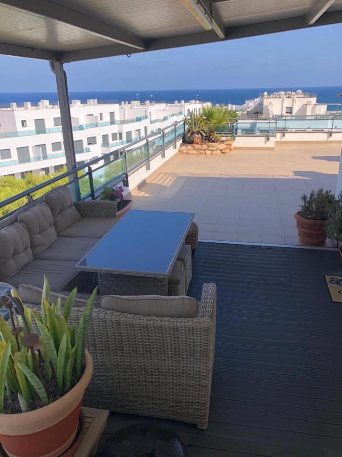 Ferienwohnung Atico Pinar De Garrucha Con Vistas Al Mar-Gran Terraza Exterior foto