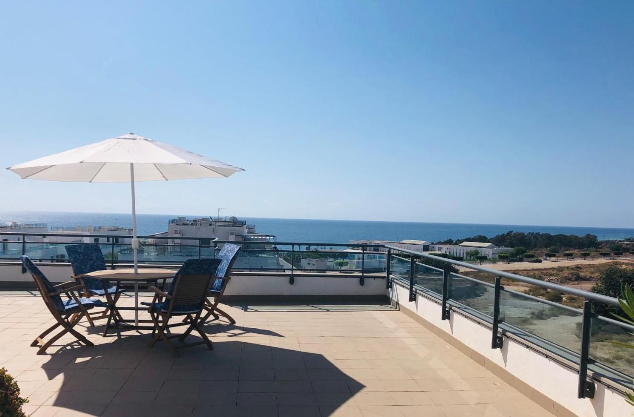 Ferienwohnung Atico Pinar De Garrucha Con Vistas Al Mar-Gran Terraza Exterior foto