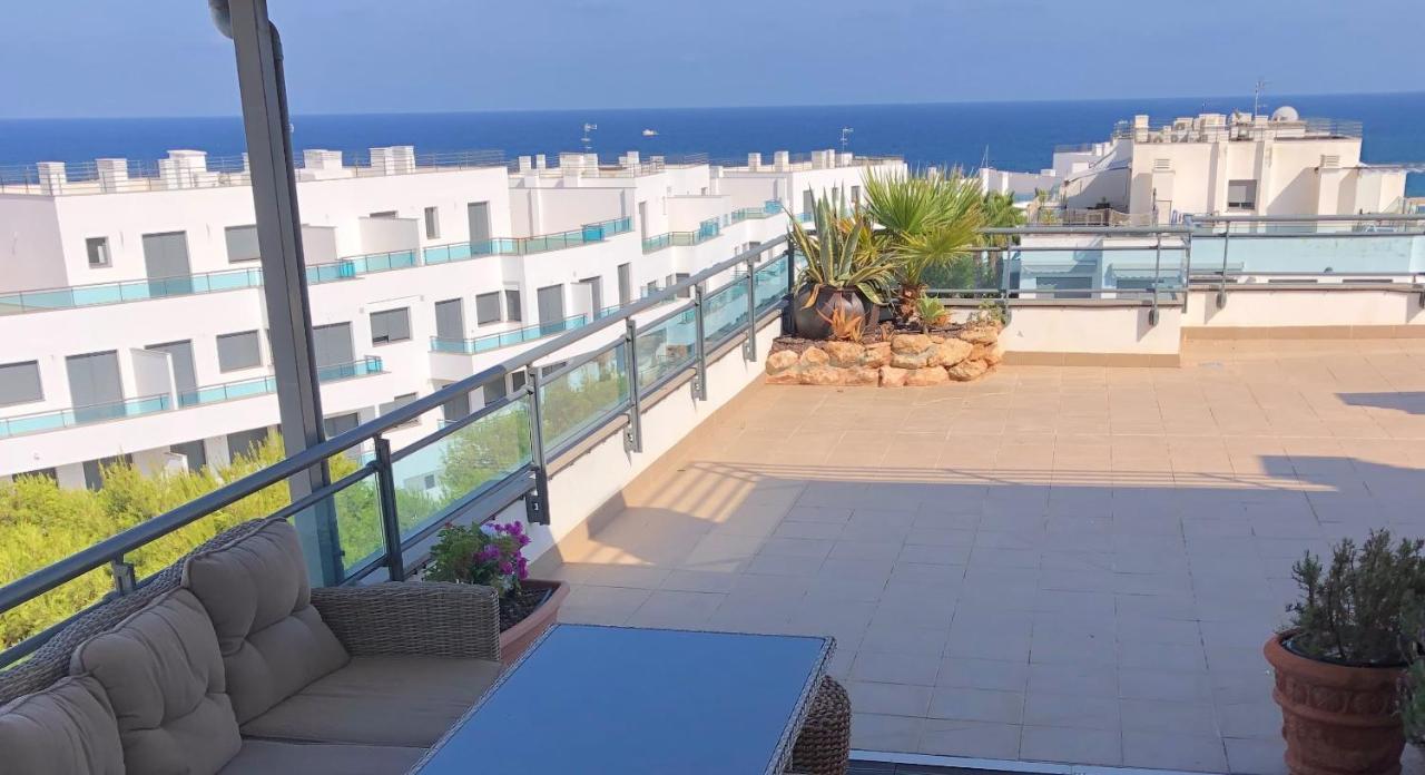 Ferienwohnung Atico Pinar De Garrucha Con Vistas Al Mar-Gran Terraza Exterior foto