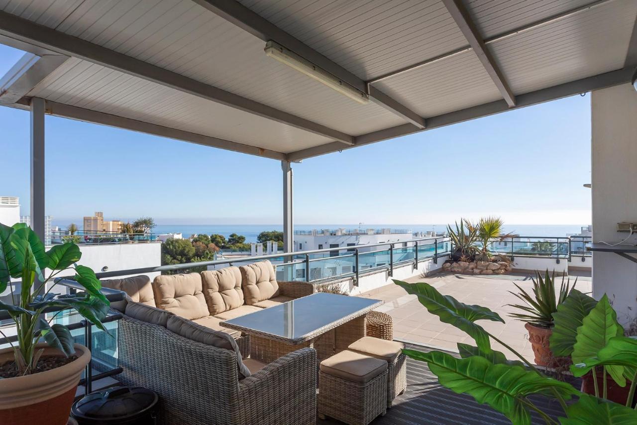 Ferienwohnung Atico Pinar De Garrucha Con Vistas Al Mar-Gran Terraza Exterior foto