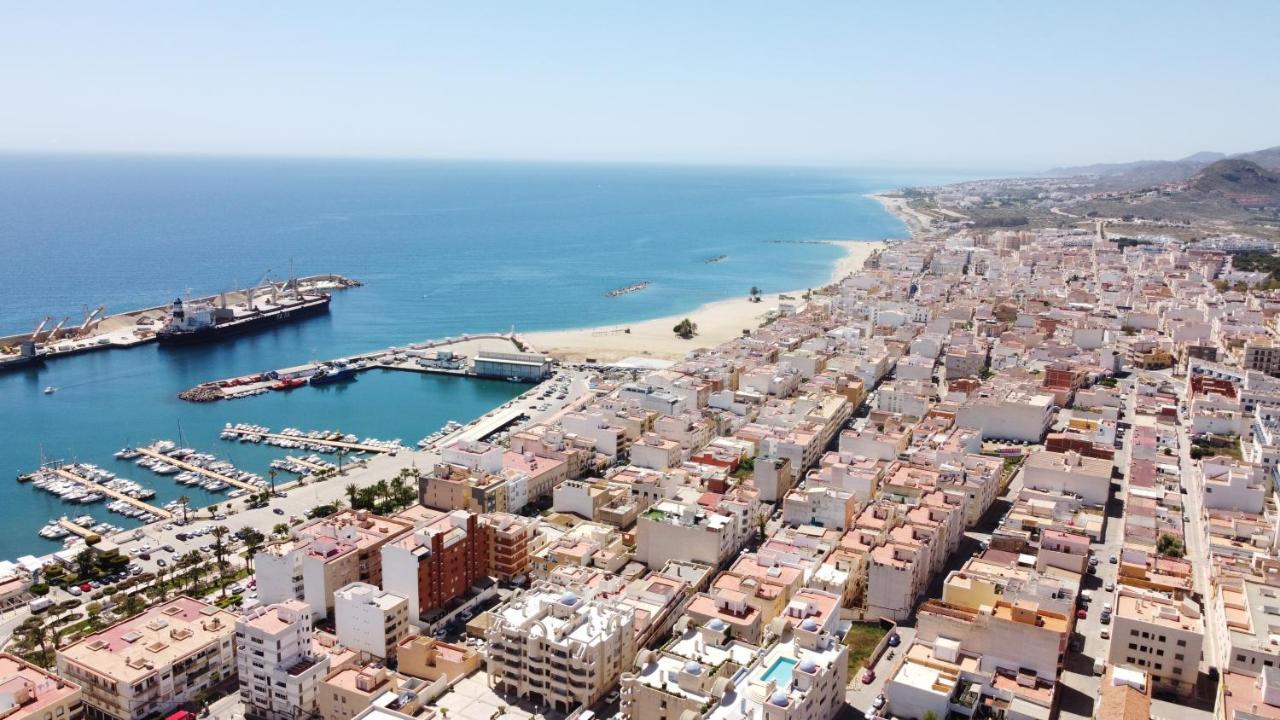 Ferienwohnung Atico Pinar De Garrucha Con Vistas Al Mar-Gran Terraza Exterior foto