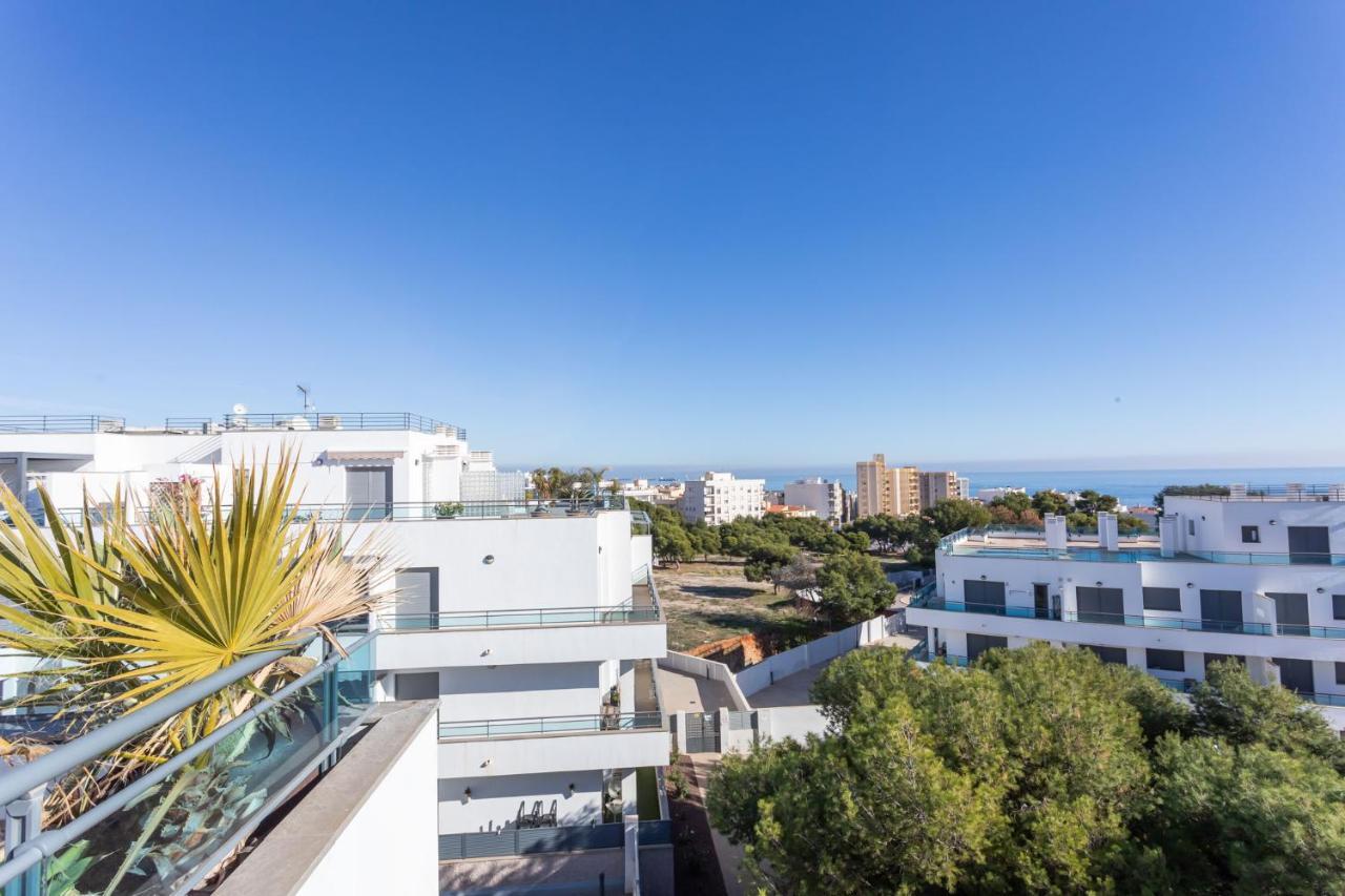 Ferienwohnung Atico Pinar De Garrucha Con Vistas Al Mar-Gran Terraza Exterior foto