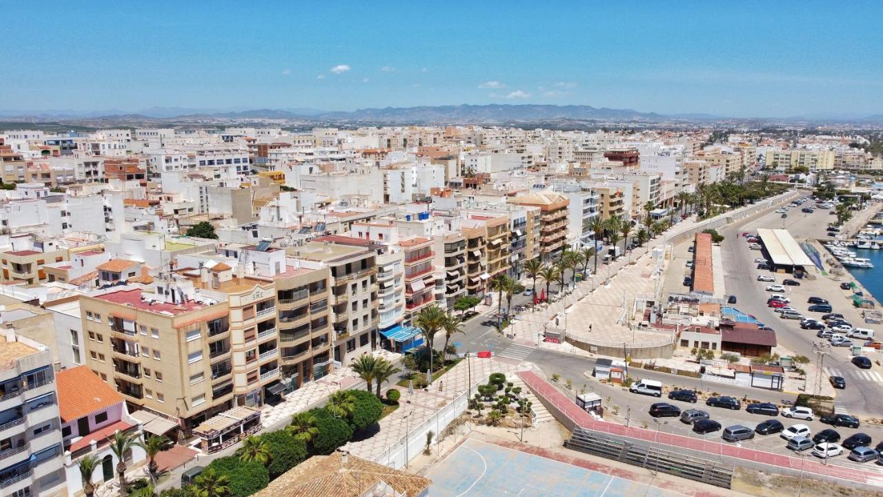 Ferienwohnung Atico Pinar De Garrucha Con Vistas Al Mar-Gran Terraza Exterior foto