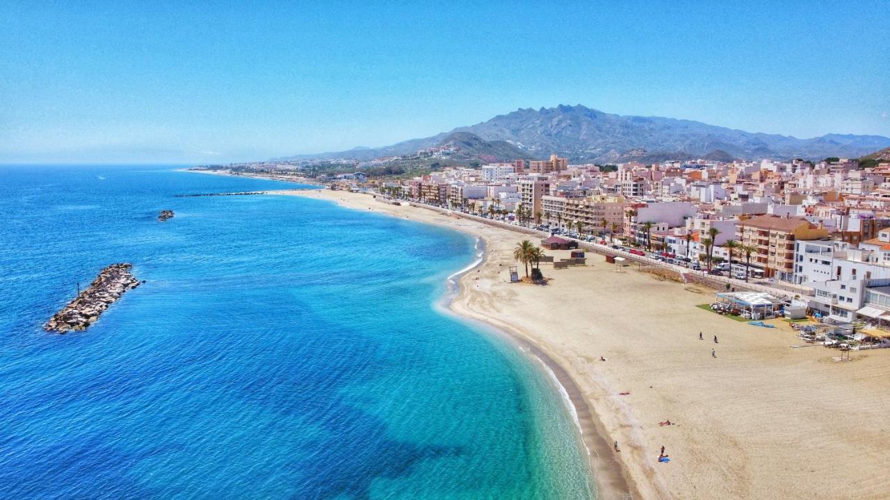 Ferienwohnung Atico Pinar De Garrucha Con Vistas Al Mar-Gran Terraza Exterior foto