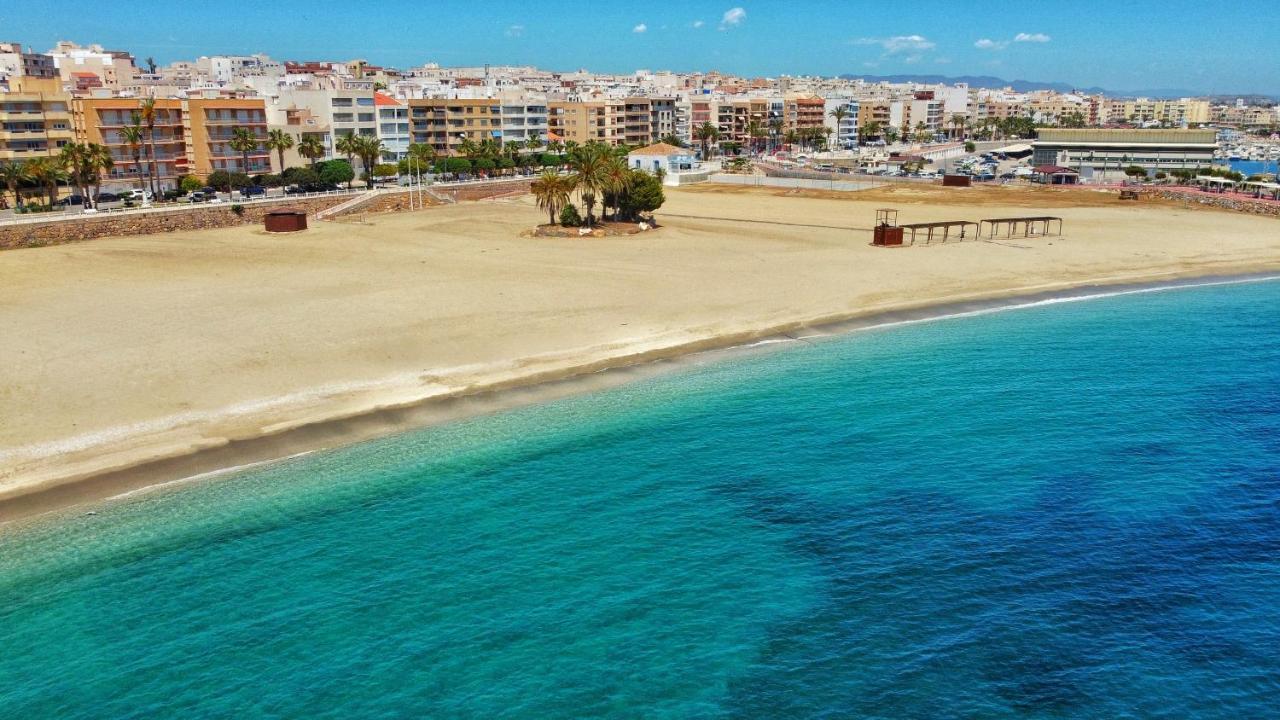 Ferienwohnung Atico Pinar De Garrucha Con Vistas Al Mar-Gran Terraza Exterior foto